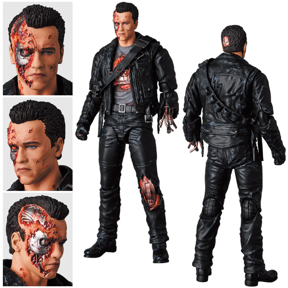 Medicom Toy T-800 Terminator 2: Judgment Day (T2: Battle Damage Ver.)-figuur