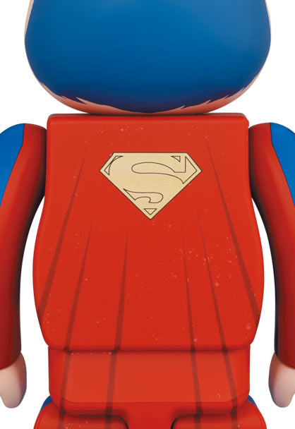 Medicom Speelgoed Bearbrick Superman (Batman Hush) 400% en 100%