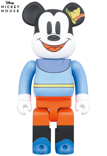 Medicom Speelgoed Bearbrick Mickey Mouse “Brave Little Tailor” 1000%