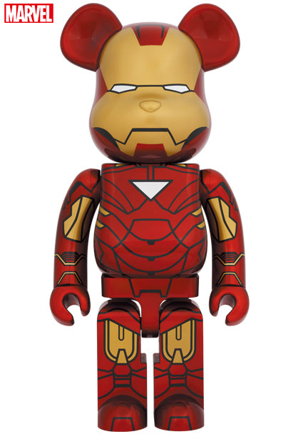 Medicom Speelgoed Bearbrick Iron Man Infinity Saga 1000%