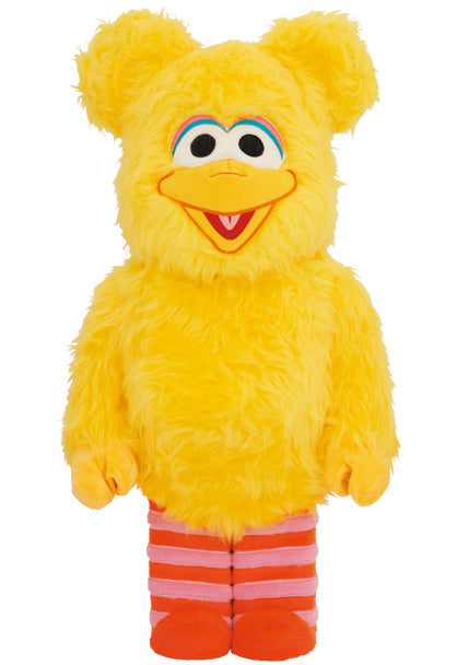 Medicom Toy Bearbrick Big Bird-kostuum Sesamstraat Ver. 400%