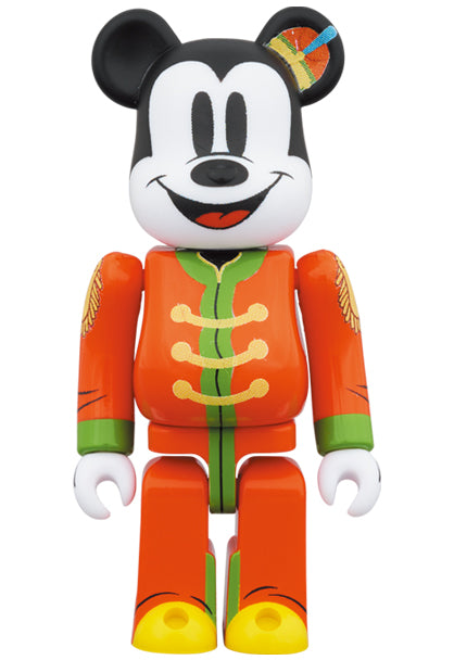 Medicom Speelgoed Bearbrick MICKEY MOUSE “The Band Concert” 400% &amp; 100%