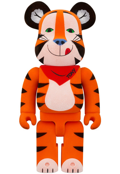 Medicom Toy Bearbrick Tony Le Tigre Kellogg's 400% & 100%