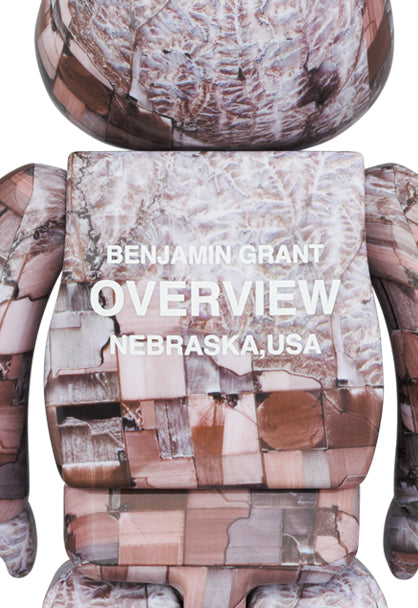 Medicom Toy Bearbrick Benjamin Grant「OVERVIEW」NEBRASKA 400％ & 100%