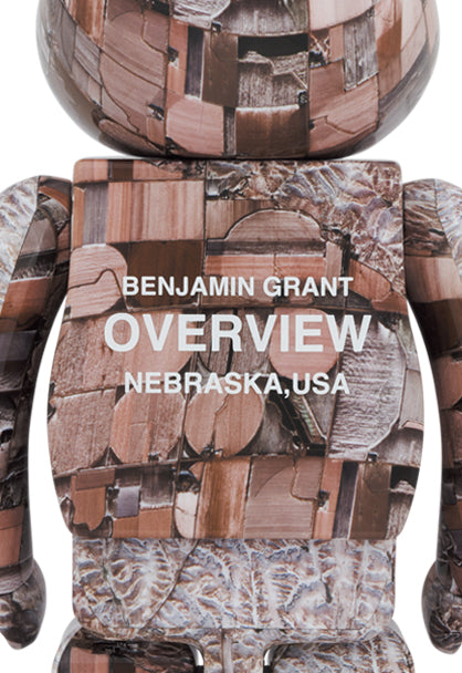 Medicom Toy Bearbrick Benjamin Grant「OVERVIEW」NEBRASKA 1000％