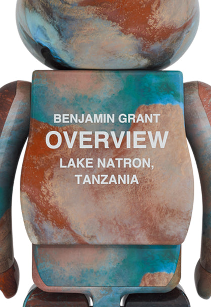 Medicom Toy Bearbrick Benjamin Grant「OVERVIEW」LAKE NATRON 1000％