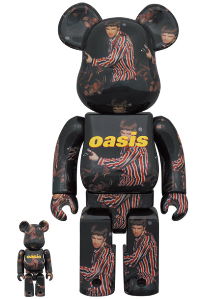 Medicom Toy Bearbrick OASIS KNEBWORTH 1996 400％ & 100% (Noel Gallagher)