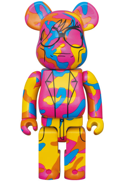 Medicom Toy Bearbrick x Andy Warhol "Special" World Wide Tour 3 Hong Kong 400% &amp; 100%