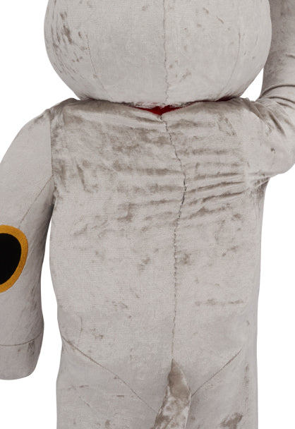 Medicom Toy Bearbrick Chat à Bascule Costume Argenté 1000%