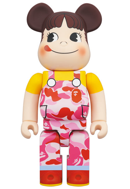 Medicom Toy Bearbrick BAPE(R) Peko-chan Milky Set of 3 1000%