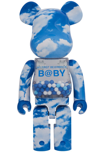 Medicom Speelgoed Bearbrick MIJN EERSTE BE@RBRICK B@BY BLUE SKY Ver.1000%