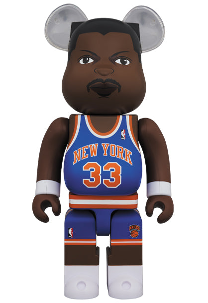 Medicom Toy Bearbrick Patrick Ewing New York Knicks 400% & 100%