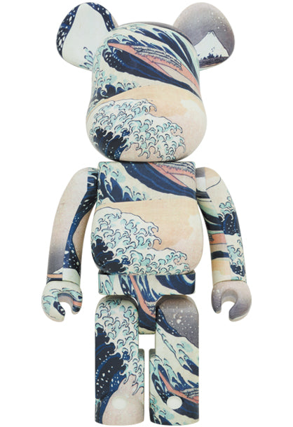 Medicom Toy Bearbrick Katsushika Hokusai "Kanagawa Okinamiura" 1000%