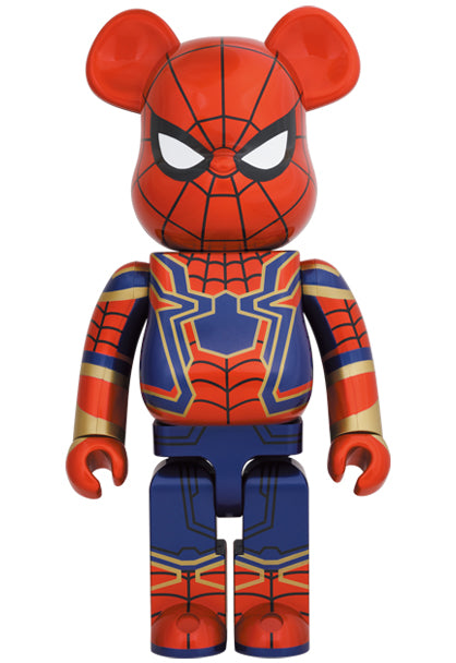 Medicom Speelgoed Bearbrick Iron Spider-Man Avengers Eindspel 1000%