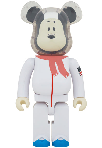 Medicom Speelgoed Bearbrick Snoopy Astronaut 1000%