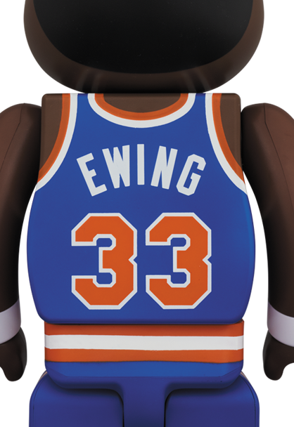 Medicom Speelgoed Bearbrick Patrick Ewing New York Knicks 400% &amp; 100%