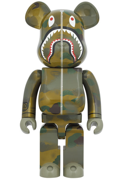 Medicom Toy Bearbrick Bape x Alpha Camo Shark 2023 1000%