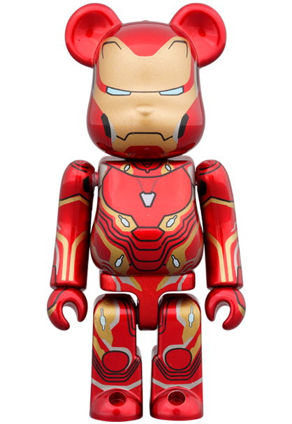Medicom Toy Bearbrick Marvel Iron Man Mark 50 400% & 100%