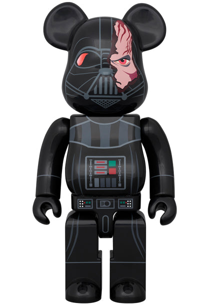 Medicom Toy Bearbrick Darth Vader Damage 400% & 100%