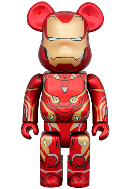 Medicom Toy Bearbrick Marvel Iron Man Mark 50 400% & 100%