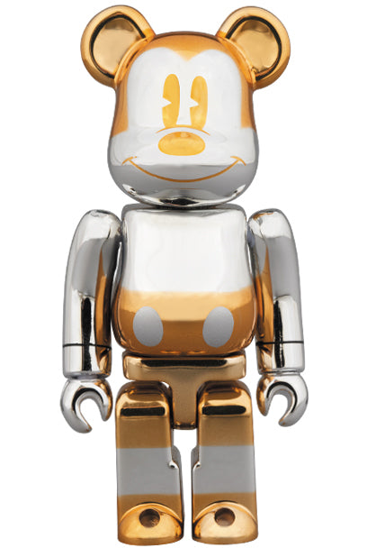 Medicom Toy Bearbrick Mickey The Future x Sorayama 400% &amp; 100%