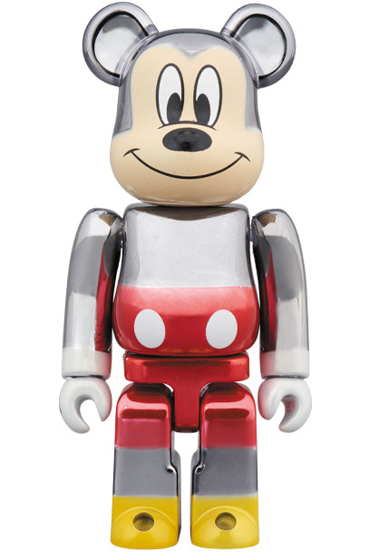 Medicom Toy Bearbrick fragment design Mickey Mouse Color 400% &amp; 100%