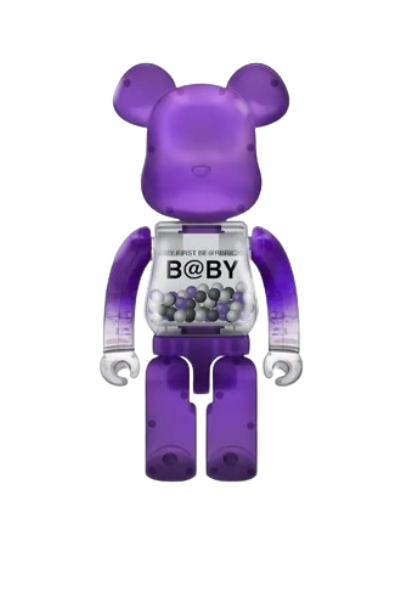 Medicom Toy Bearbrick MACAU BABY 2020 PURPLE 1000%