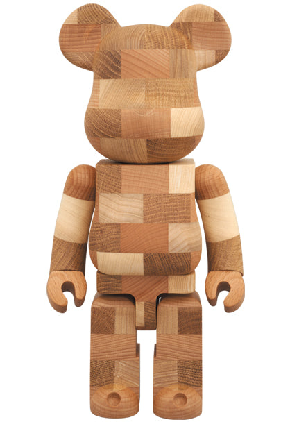 Medicom Toy Bearbrick Karimoku BRICK TILES Exhibition 2014 400%